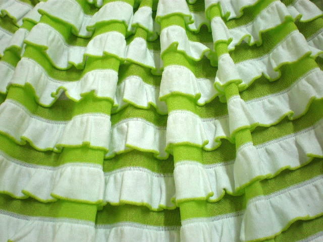 1.White-Lime Plain Ruffles